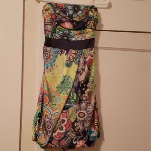 Teeze Me strapless mini dress size 11